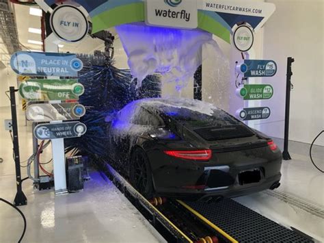 Waterfly car wash